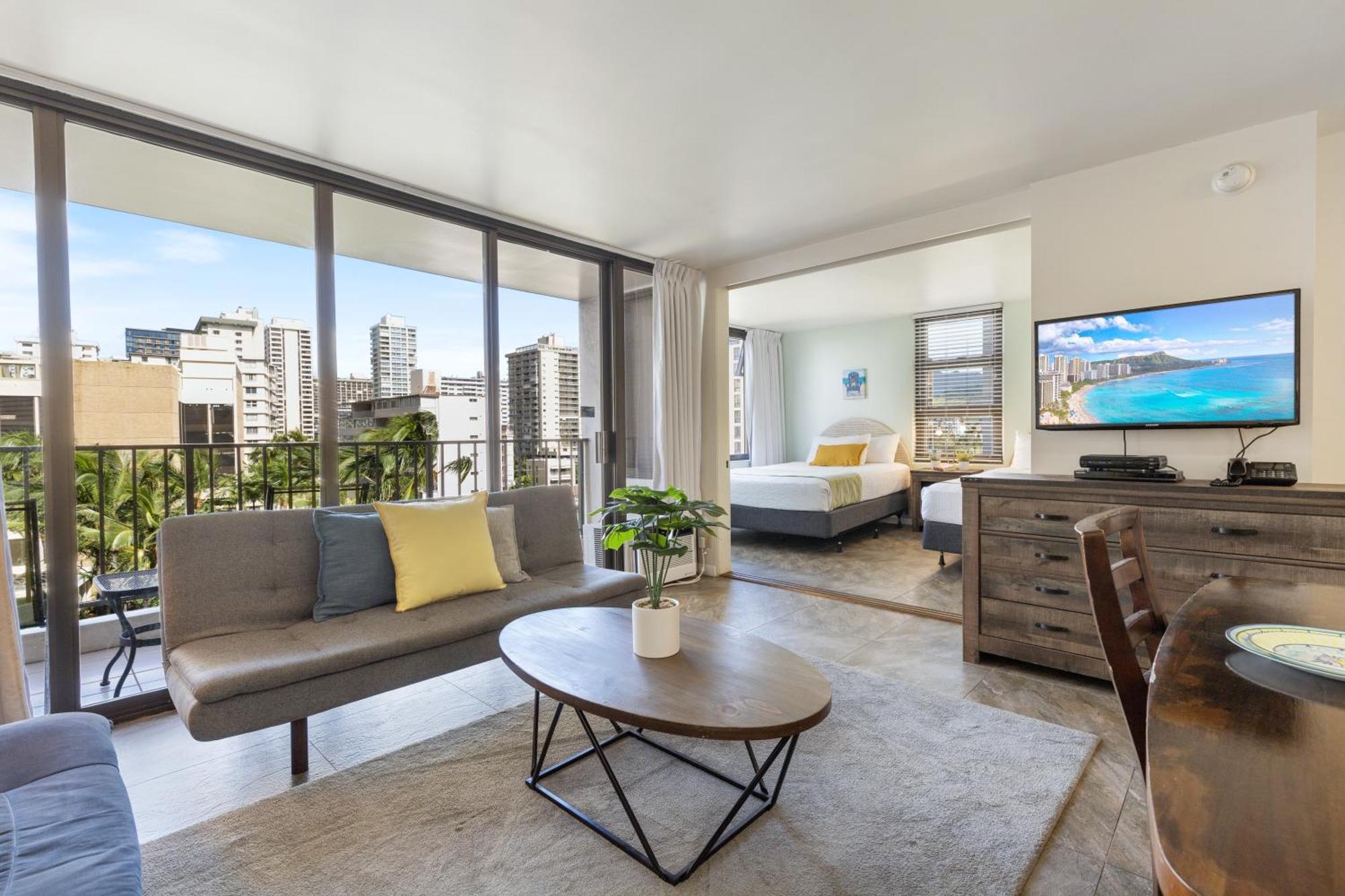 הונולולו Light & Airy 8Th Floor Ocean View Condo With Lanai Condo מראה חיצוני תמונה
